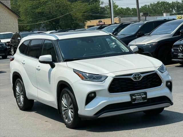 used 2021 Toyota Highlander car, priced at $39,799