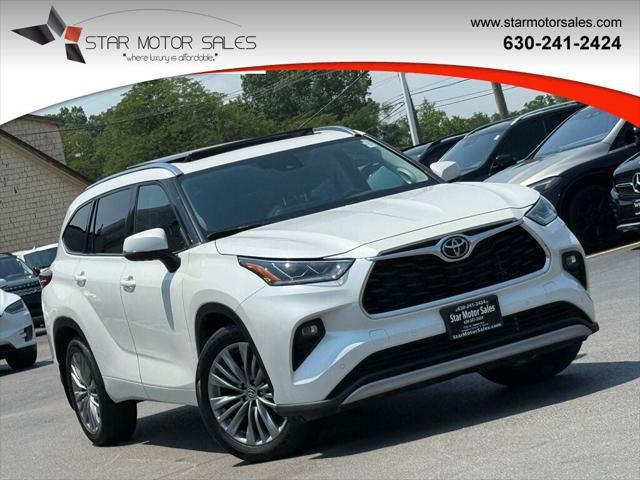 used 2021 Toyota Highlander car, priced at $39,799