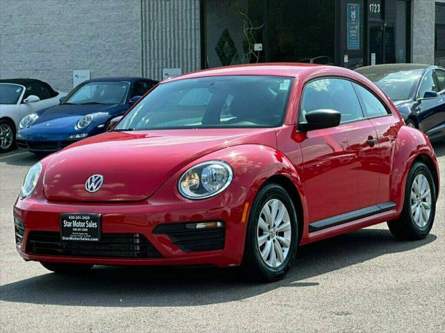 used 2018 Volkswagen Beetle car, priced at $17,987