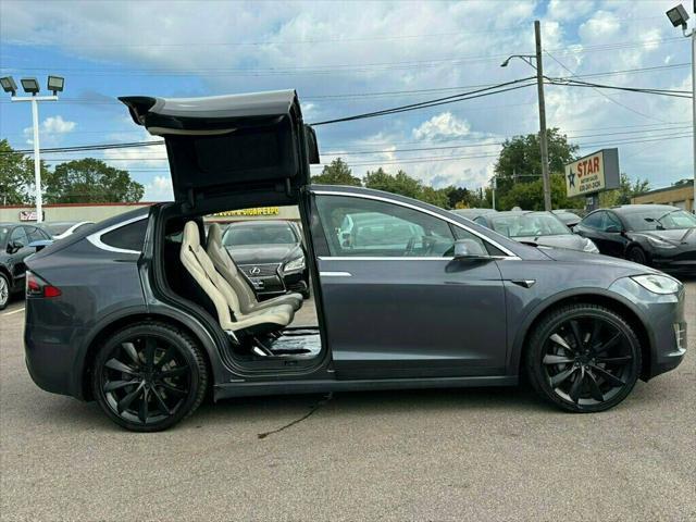 used 2020 Tesla Model X car, priced at $47,987