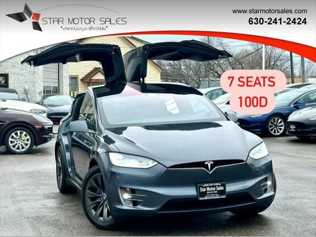 used 2018 Tesla Model X car, priced at $38,983