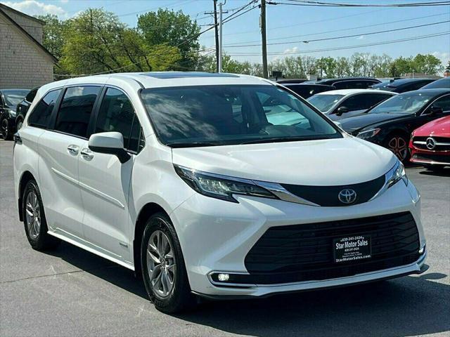 used 2021 Toyota Sienna car, priced at $36,986