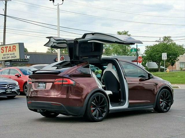 used 2020 Tesla Model X car, priced at $39,985