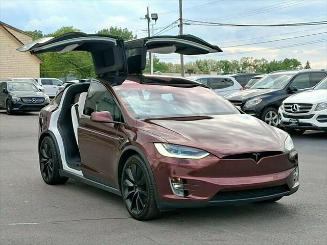 used 2020 Tesla Model X car, priced at $39,985