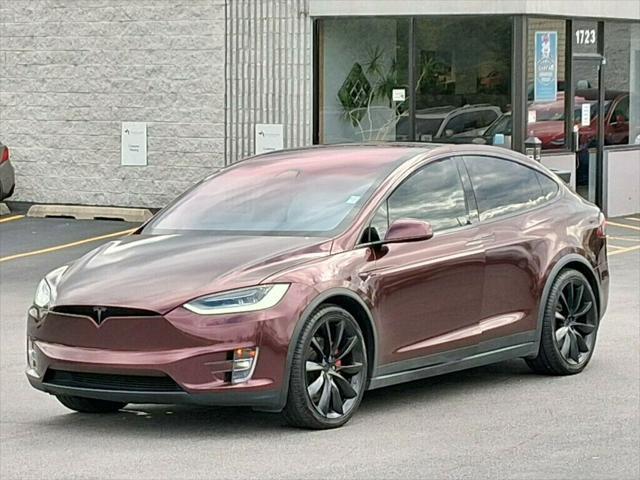 used 2020 Tesla Model X car, priced at $39,985