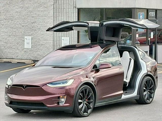 used 2020 Tesla Model X car, priced at $39,985
