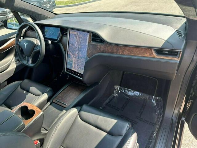 used 2020 Tesla Model X car, priced at $51,555