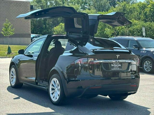 used 2020 Tesla Model X car, priced at $51,555