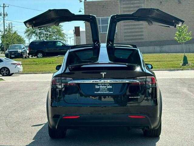 used 2020 Tesla Model X car, priced at $51,555