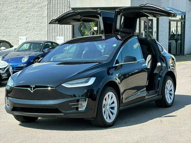 used 2020 Tesla Model X car, priced at $51,555