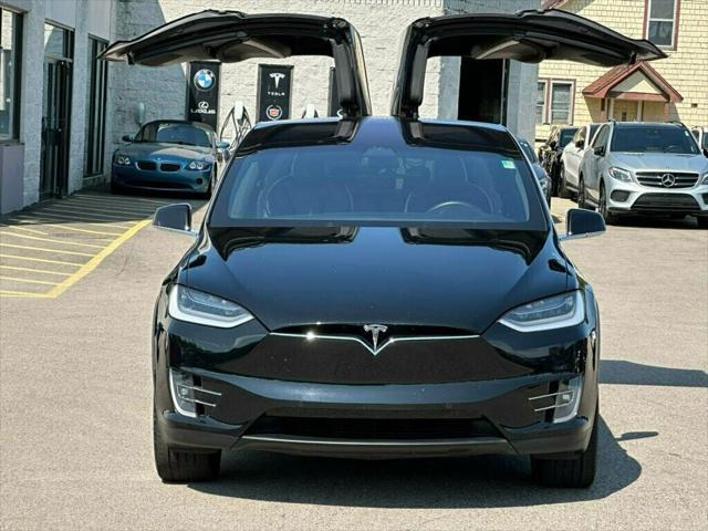 used 2020 Tesla Model X car, priced at $51,555