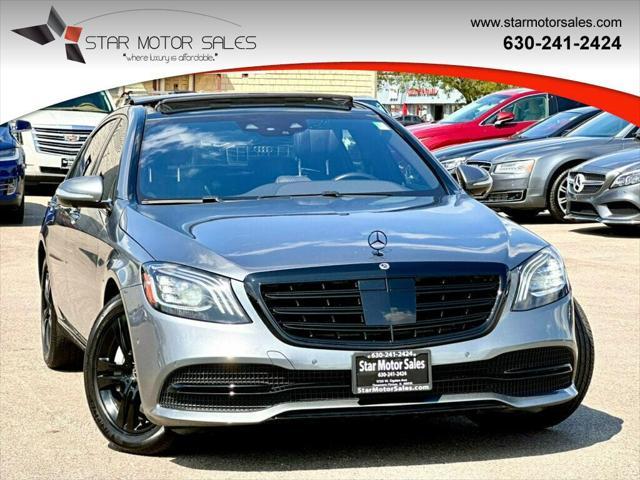 used 2018 Mercedes-Benz S-Class car, priced at $37,987