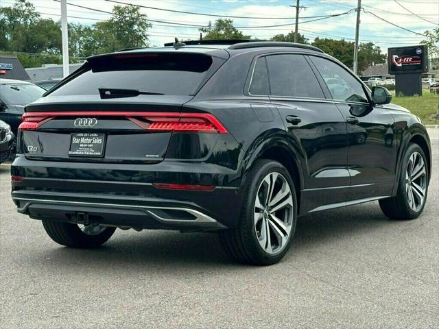 used 2020 Audi Q8 car, priced at $36,880