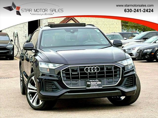 used 2020 Audi Q8 car, priced at $36,880