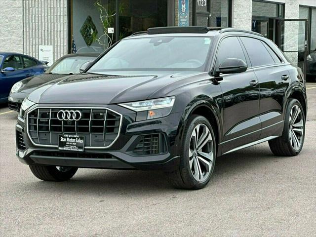 used 2020 Audi Q8 car, priced at $36,880