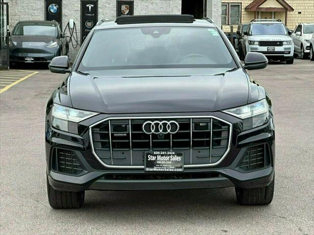 used 2020 Audi Q8 car, priced at $36,880