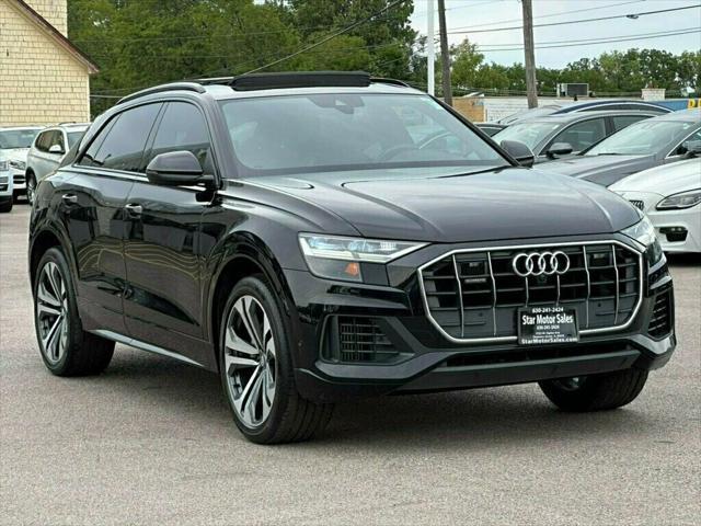 used 2020 Audi Q8 car, priced at $35,555