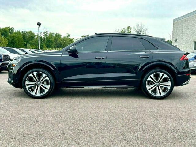 used 2020 Audi Q8 car, priced at $36,880