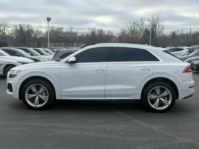 used 2019 Audi Q8 car, priced at $34,500