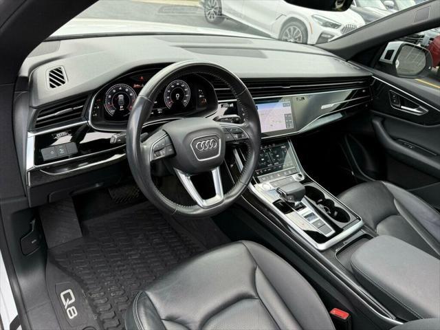 used 2019 Audi Q8 car, priced at $34,500