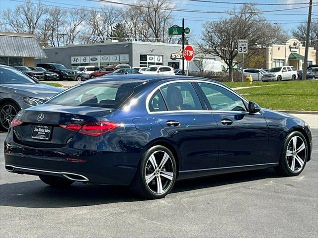 used 2022 Mercedes-Benz C-Class car, priced at $33,983