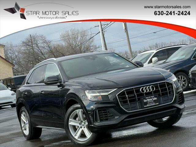 used 2019 Audi Q8 car, priced at $31,981