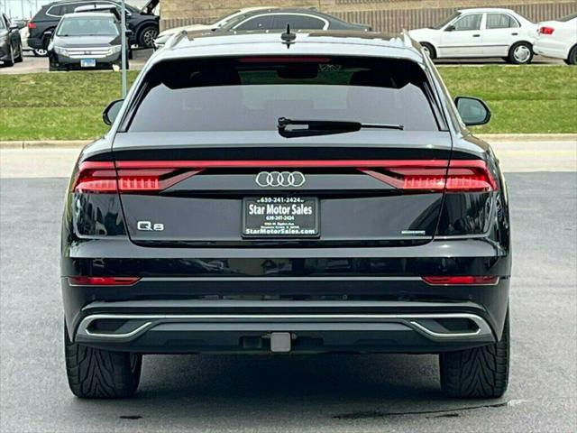 used 2019 Audi Q8 car, priced at $30,495