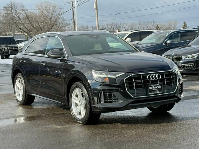 used 2019 Audi Q8 car, priced at $30,495