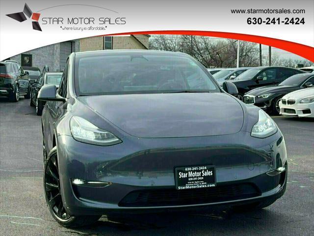 used 2022 Tesla Model Y car, priced at $27,987