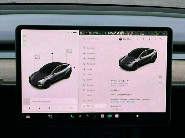 used 2022 Tesla Model Y car, priced at $27,987