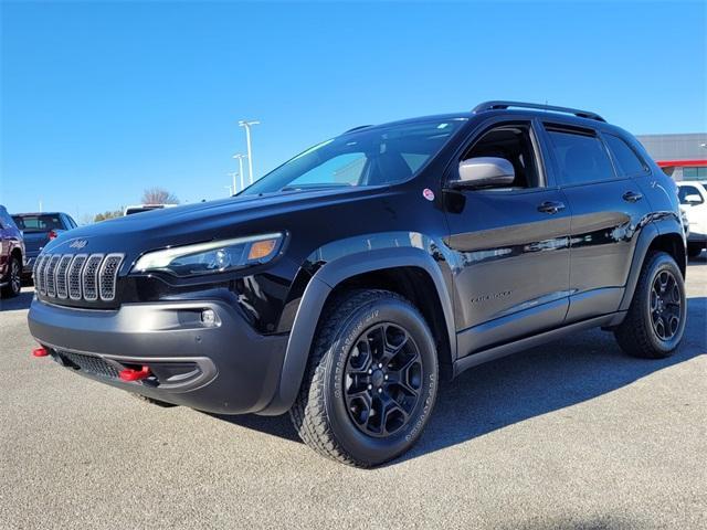 used 2021 Jeep Cherokee car, priced at $25,432