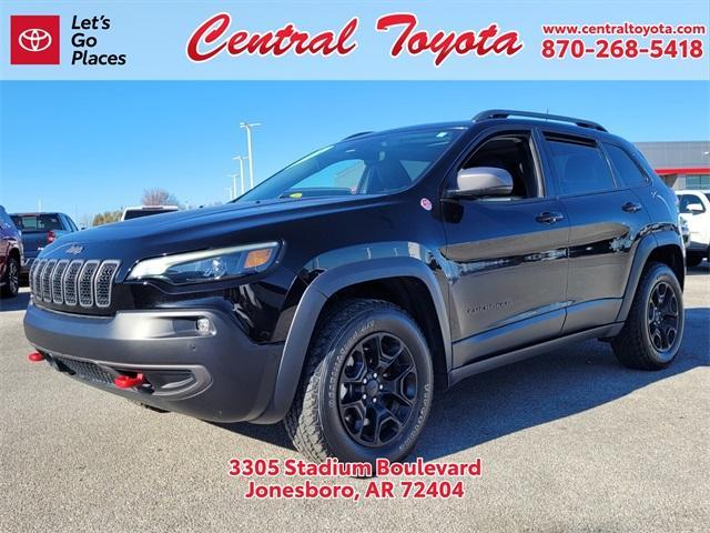 used 2021 Jeep Cherokee car, priced at $25,432