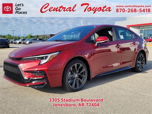 new 2025 Toyota Corolla Hybrid car, priced at $29,377