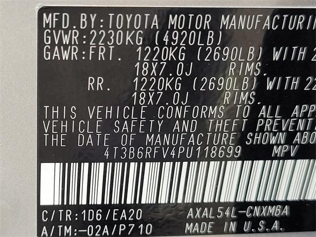 used 2023 Toyota RAV4 Hybrid car, priced at $36,777