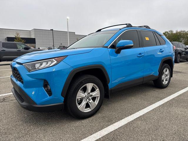 used 2021 Toyota RAV4 car, priced at $27,495