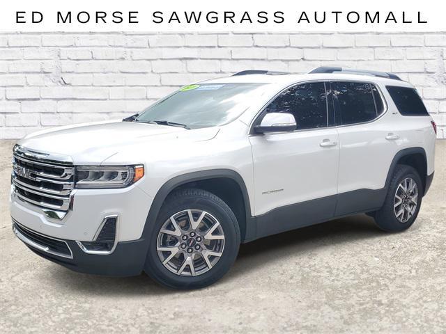 used 2021 GMC Acadia car, priced at $22,750