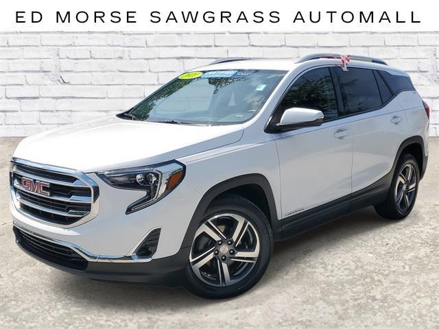 used 2021 GMC Terrain car, priced at $23,526