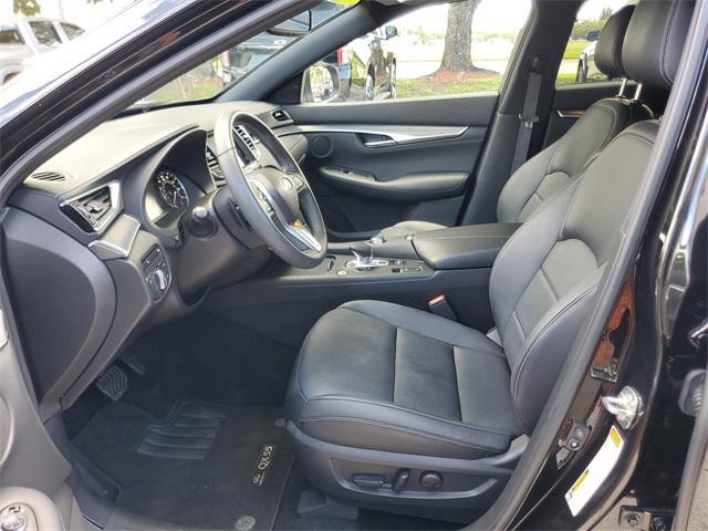 used 2022 INFINITI QX55 car, priced at $27,650