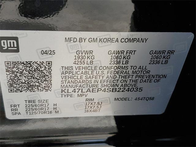 new 2025 Buick Envista car, priced at $26,685