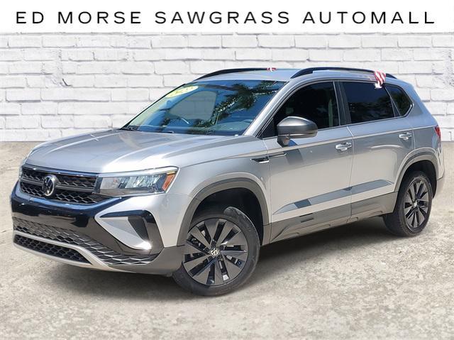 used 2022 Volkswagen Taos car, priced at $16,995