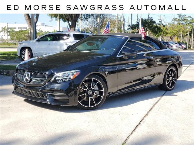 used 2023 Mercedes-Benz C-Class car, priced at $49,998