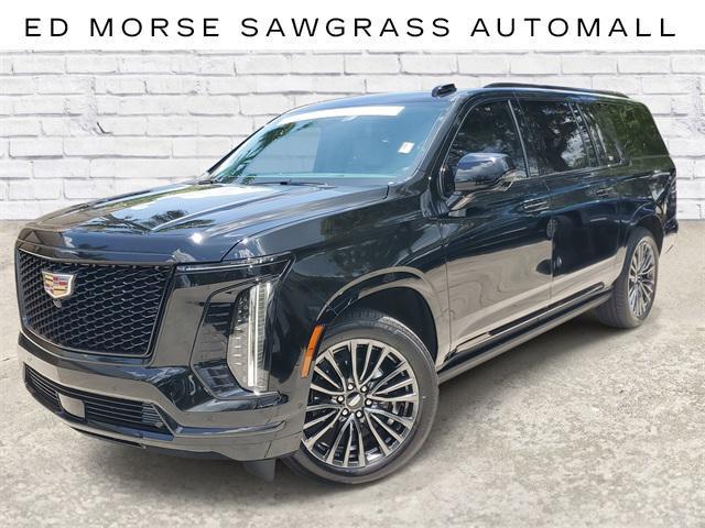 used 2025 Cadillac Escalade ESV car, priced at $127,678