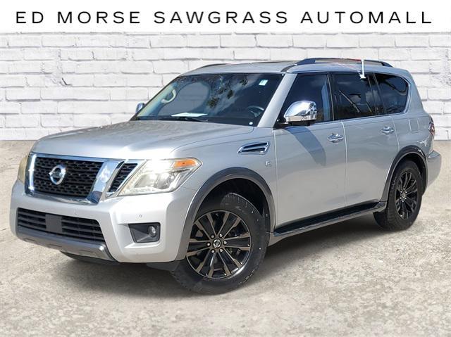 used 2017 Nissan Armada car, priced at $19,499