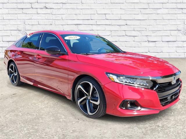 used 2021 Honda Accord car, priced at $20,499