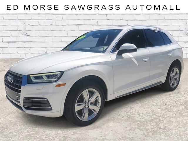 used 2018 Audi Q5 car, priced at $15,500
