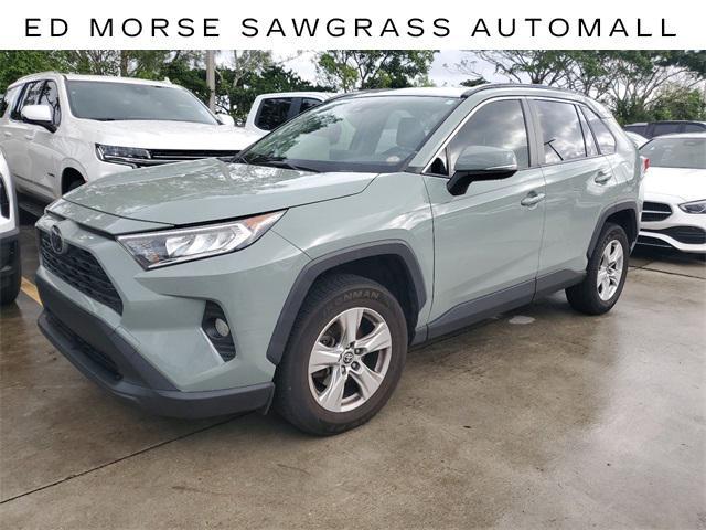 used 2021 Toyota RAV4 car, priced at $22,999