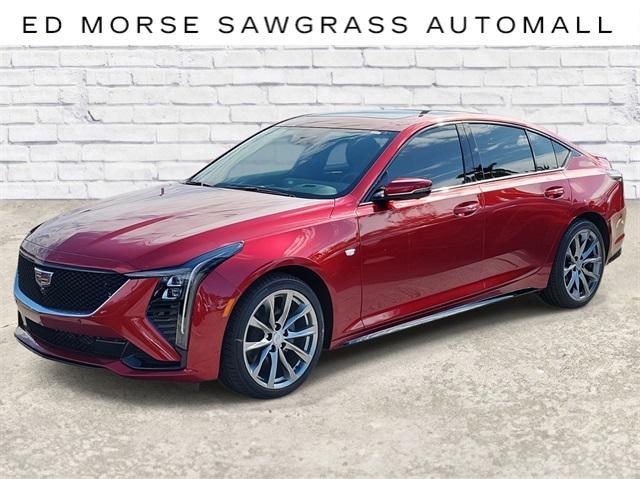 new 2025 Cadillac CT5 car, priced at $51,665