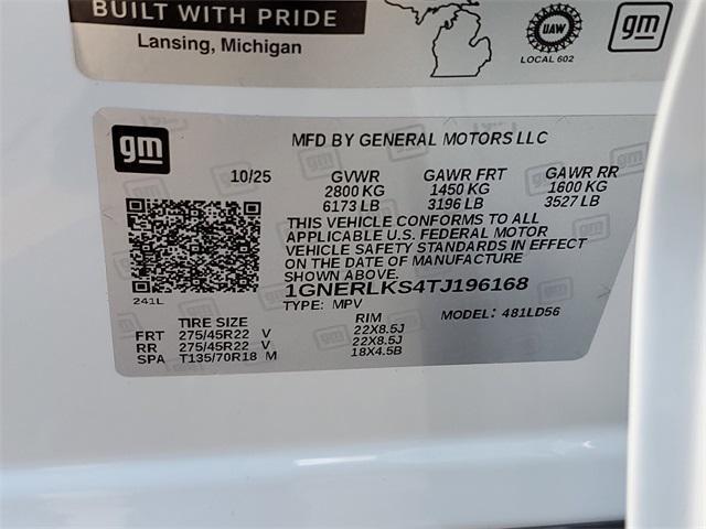 new 2026 Chevrolet Traverse car, priced at $57,337