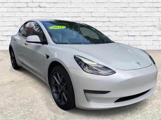 used 2021 Tesla Model 3 car, priced at $19,989