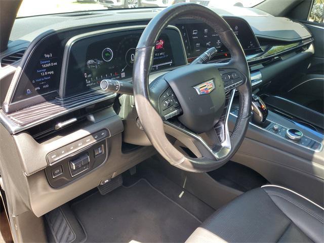 used 2021 Cadillac Escalade ESV car, priced at $65,727